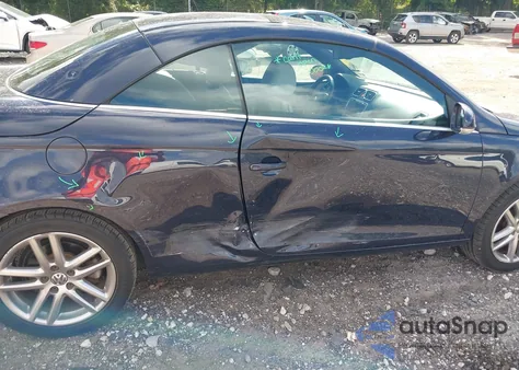 2008 Volkswagen Eos Lux from USA, damaged, VIN WVWFA71F78V021848